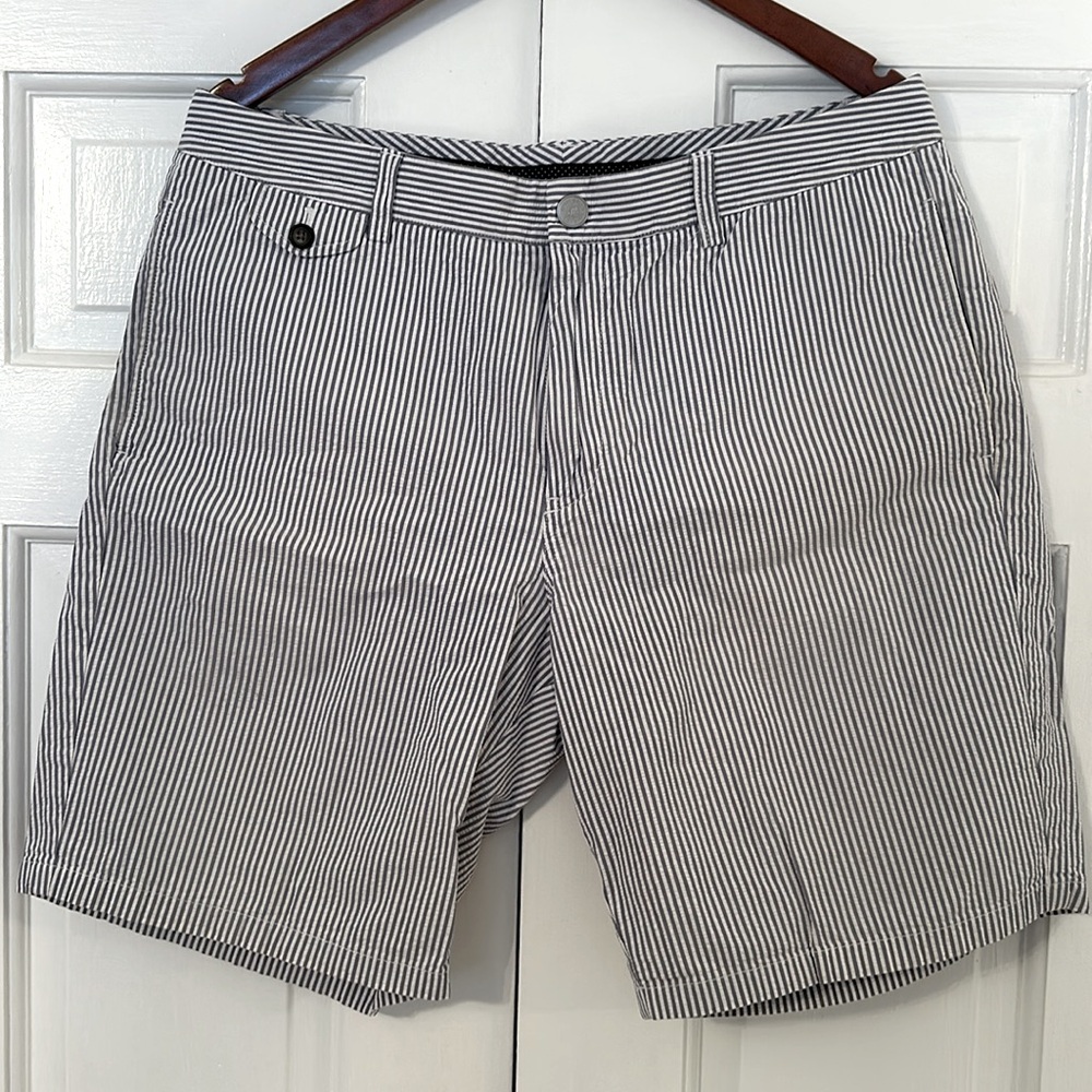 Men’s Bonobos Seersucker Shorts 35 Waist